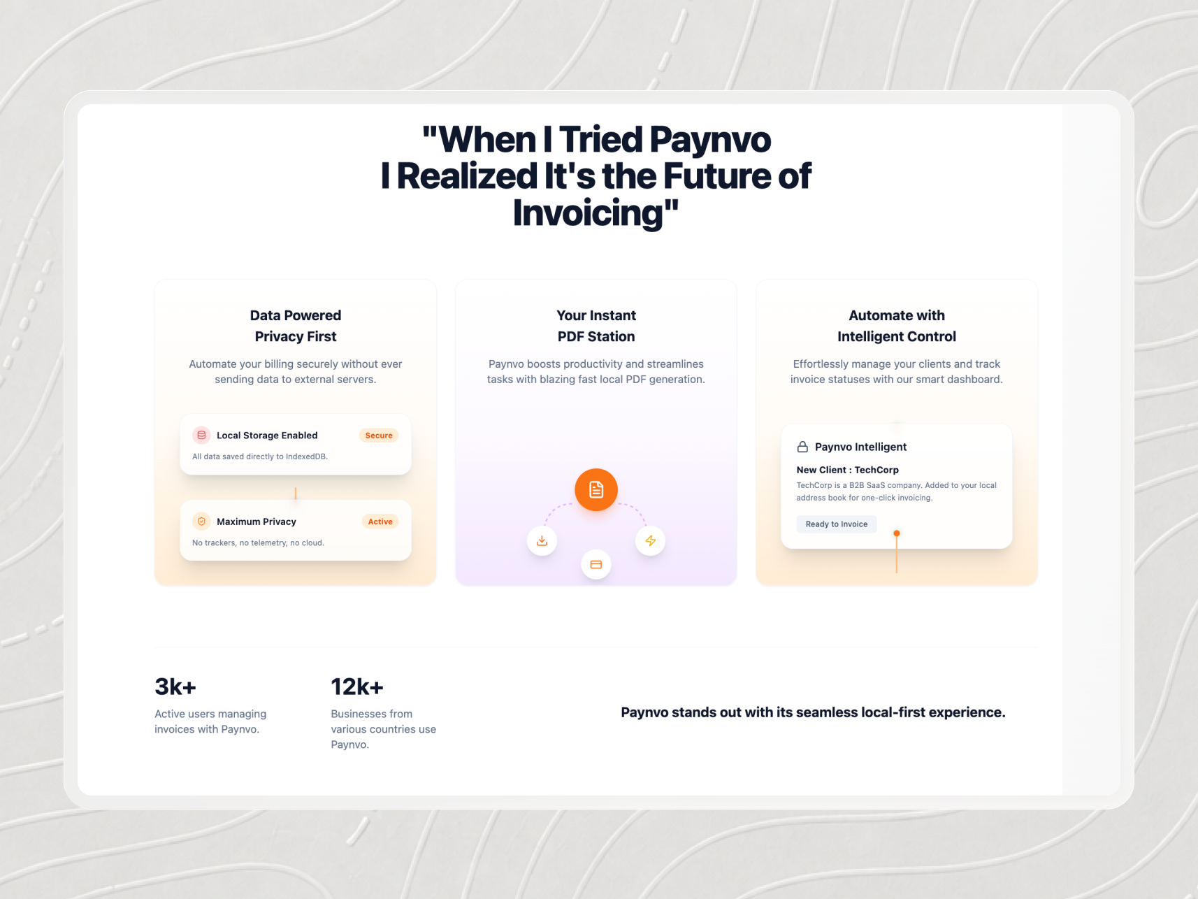 Paynvo Invoice